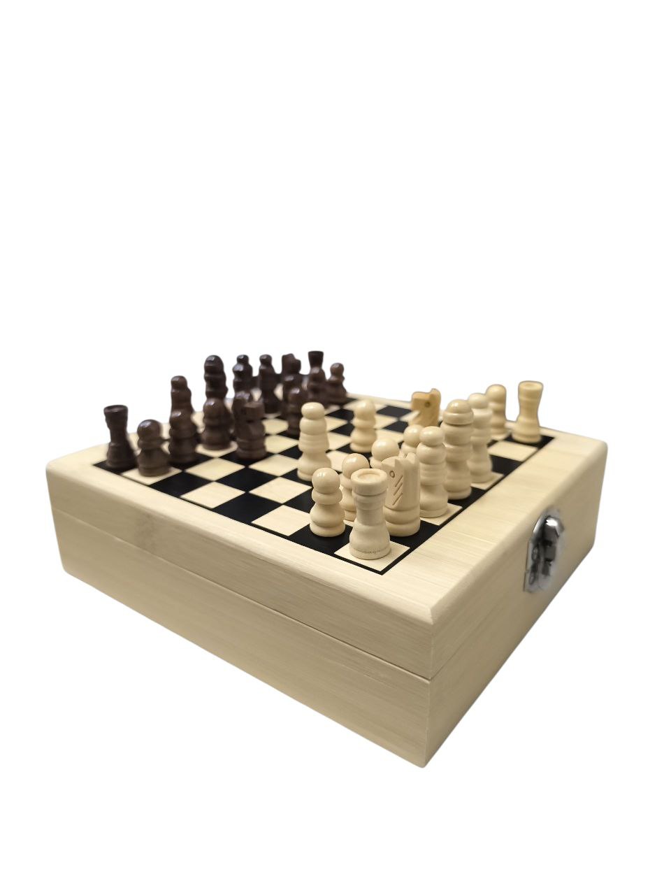 KIT AJEDREZ CON DESTAPADORES DE VINO