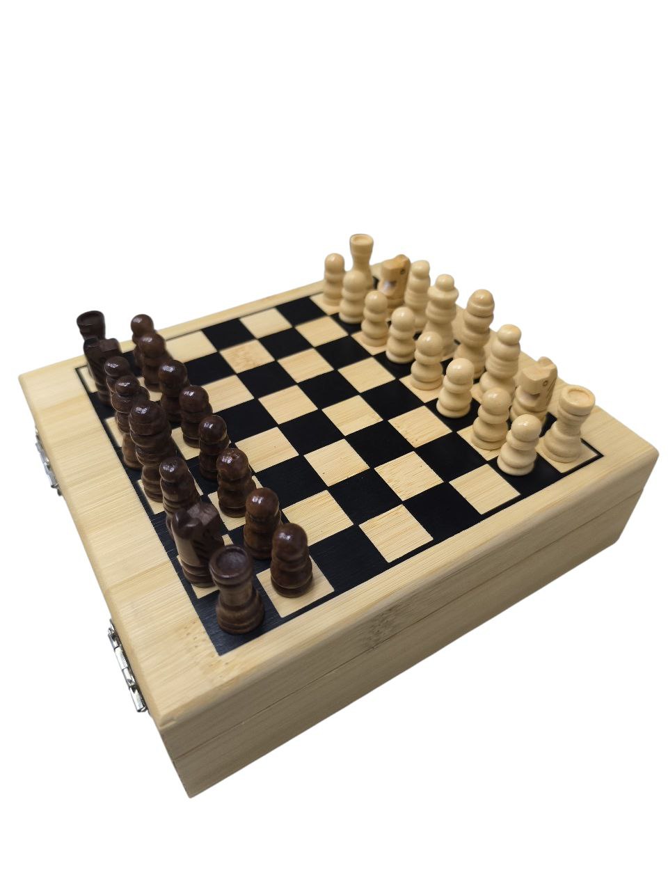 KIT AJEDREZ CON DESTAPADORES DE VINO