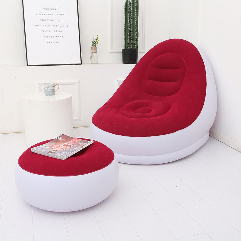 SILLON INFLABLE + PUFF