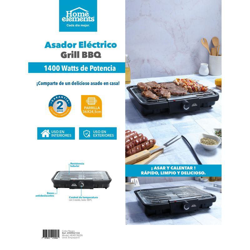 ASADOR ELECTRICO GRILL BBQ