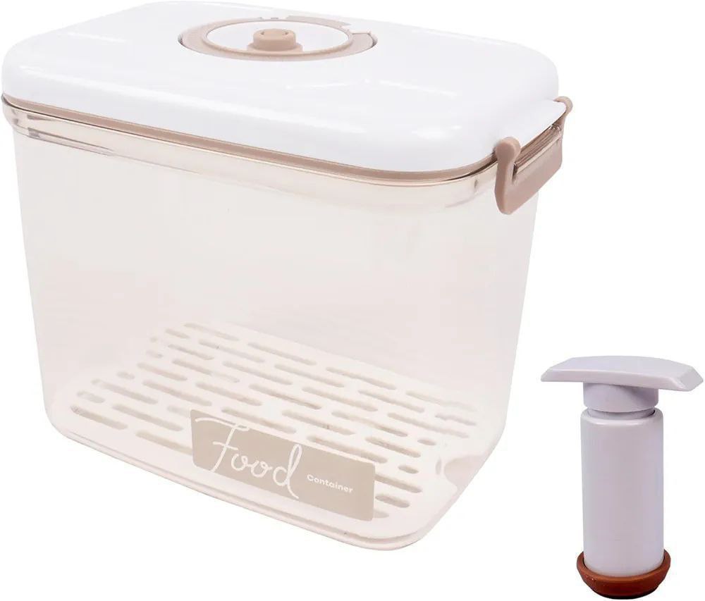 recipiente almacenamiento al vacio